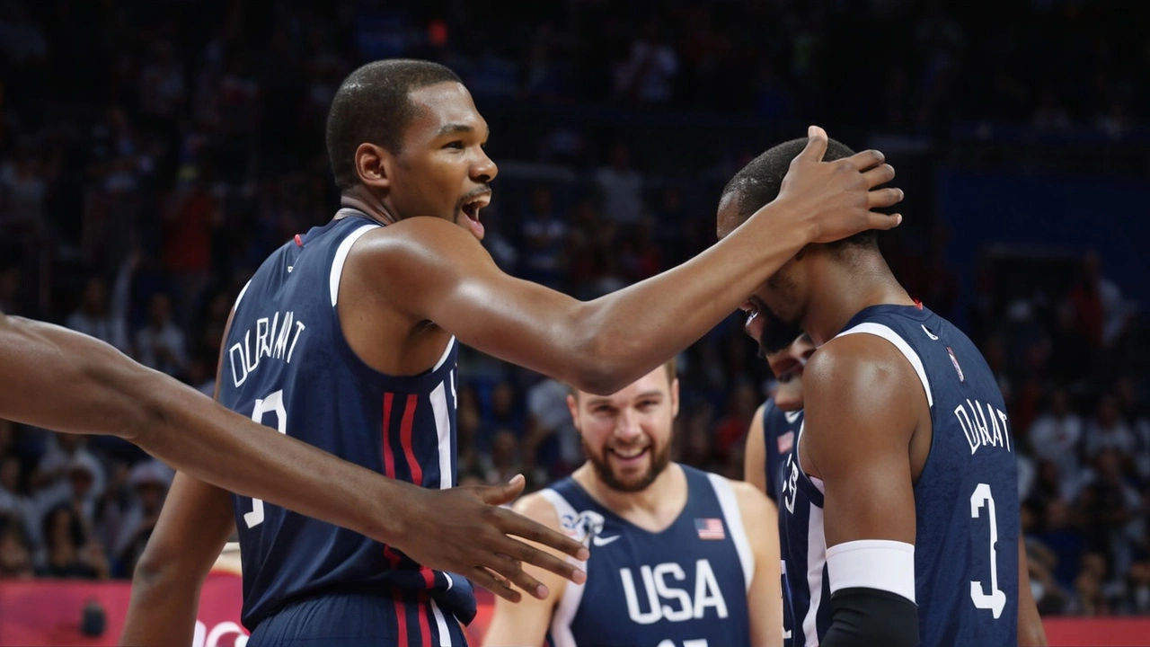 Estados Unidos Brilha e Domina Sérvia no Basquete Olímpico Masculino