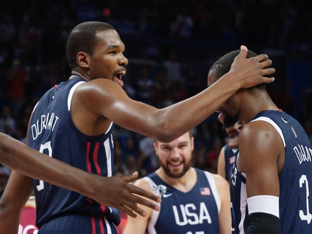 Estados Unidos Brilha e Domina Sérvia no Basquete Olímpico Masculino