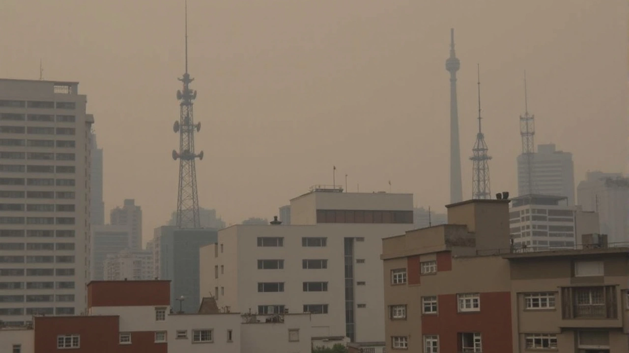 Fumaça de Incêndios no Interior Invade São Paulo: Veja Imagens