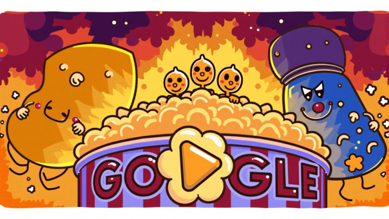 Google Doodle Celebra a Pipoca com Jogo Interativo