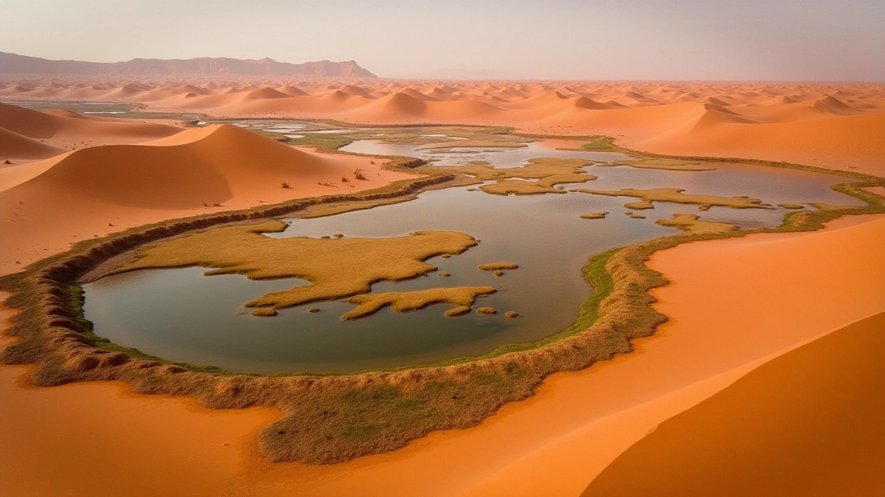 Inundações no Deserto do Saara: Impacto das Chuvas Históricas e Revitalização de Lago